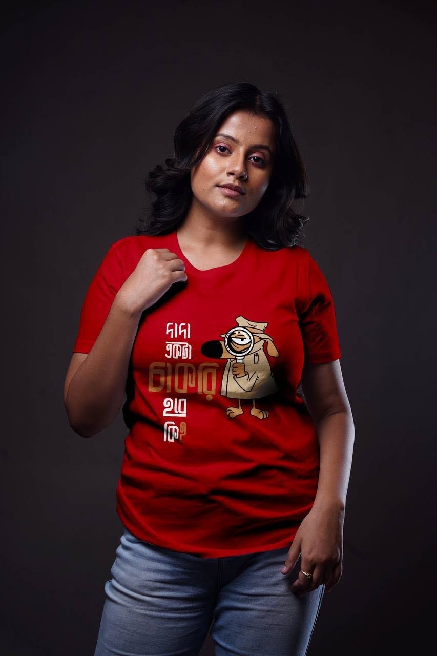 Chakri Bengali Red Tshirt