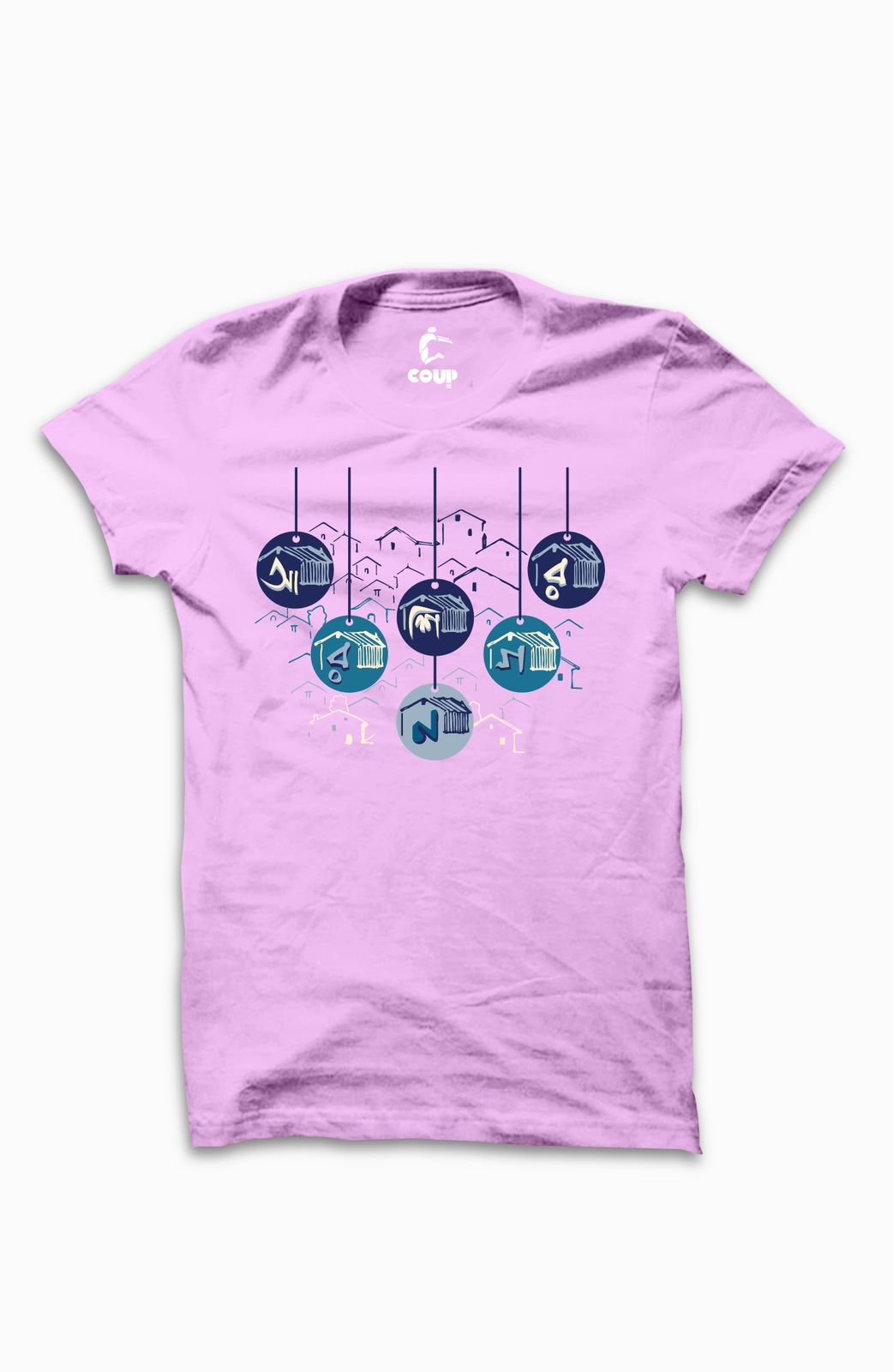 COUP Arshinagar Pink Tshirt
