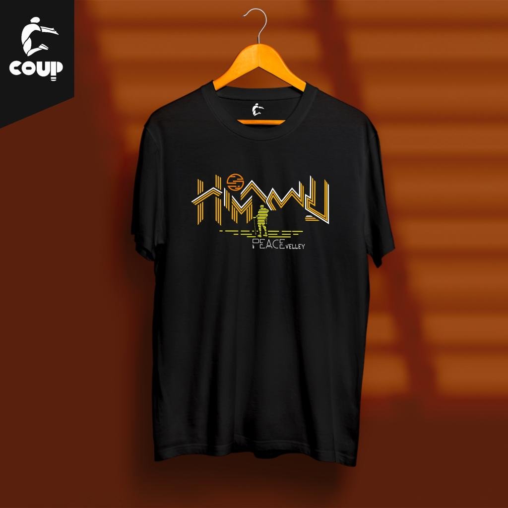 Himalaya Black COUP travel Tshirt