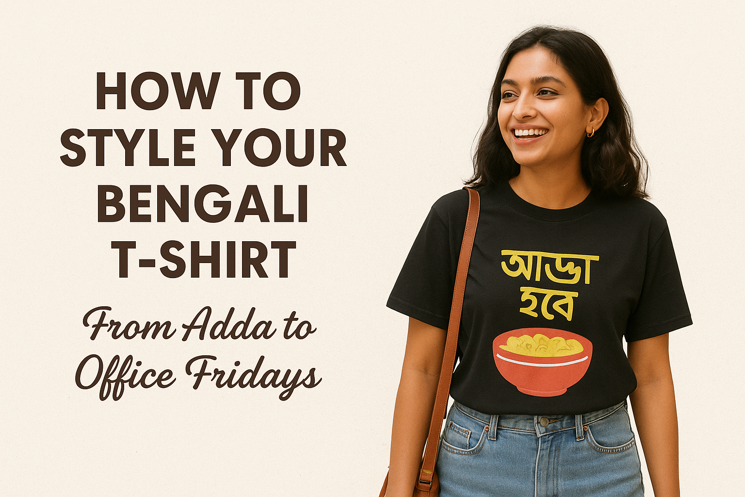 How to Style Your Bengali T-Shirt: From Adda to Office Fridays