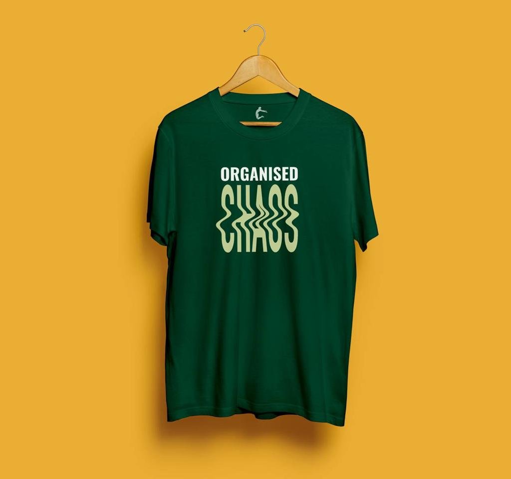 Organised CHAOS Pure Cotton Tshirt