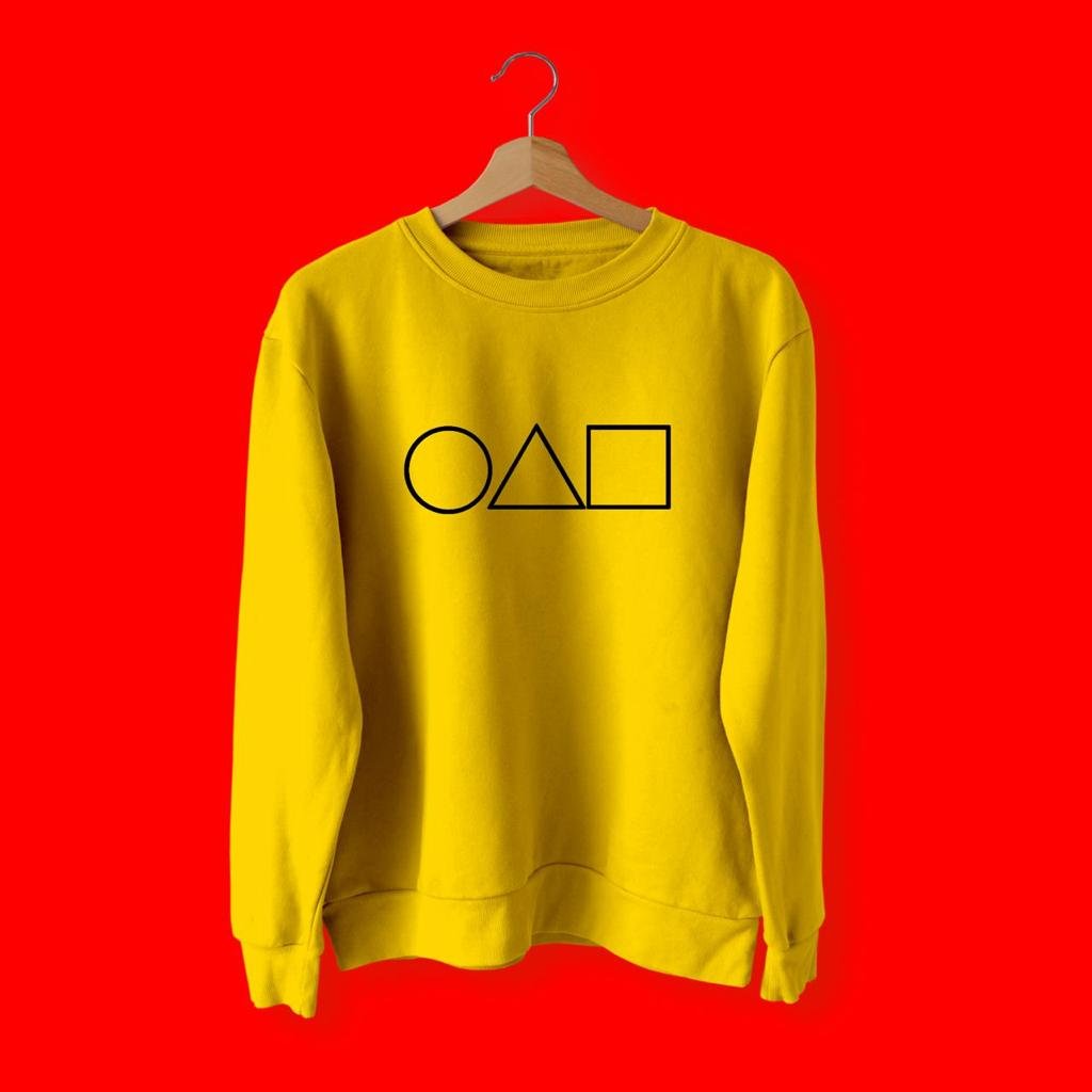 GAME ON Yellow Sweatshirt