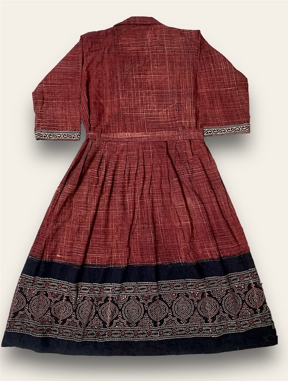 Ajrakh pure cotton dress