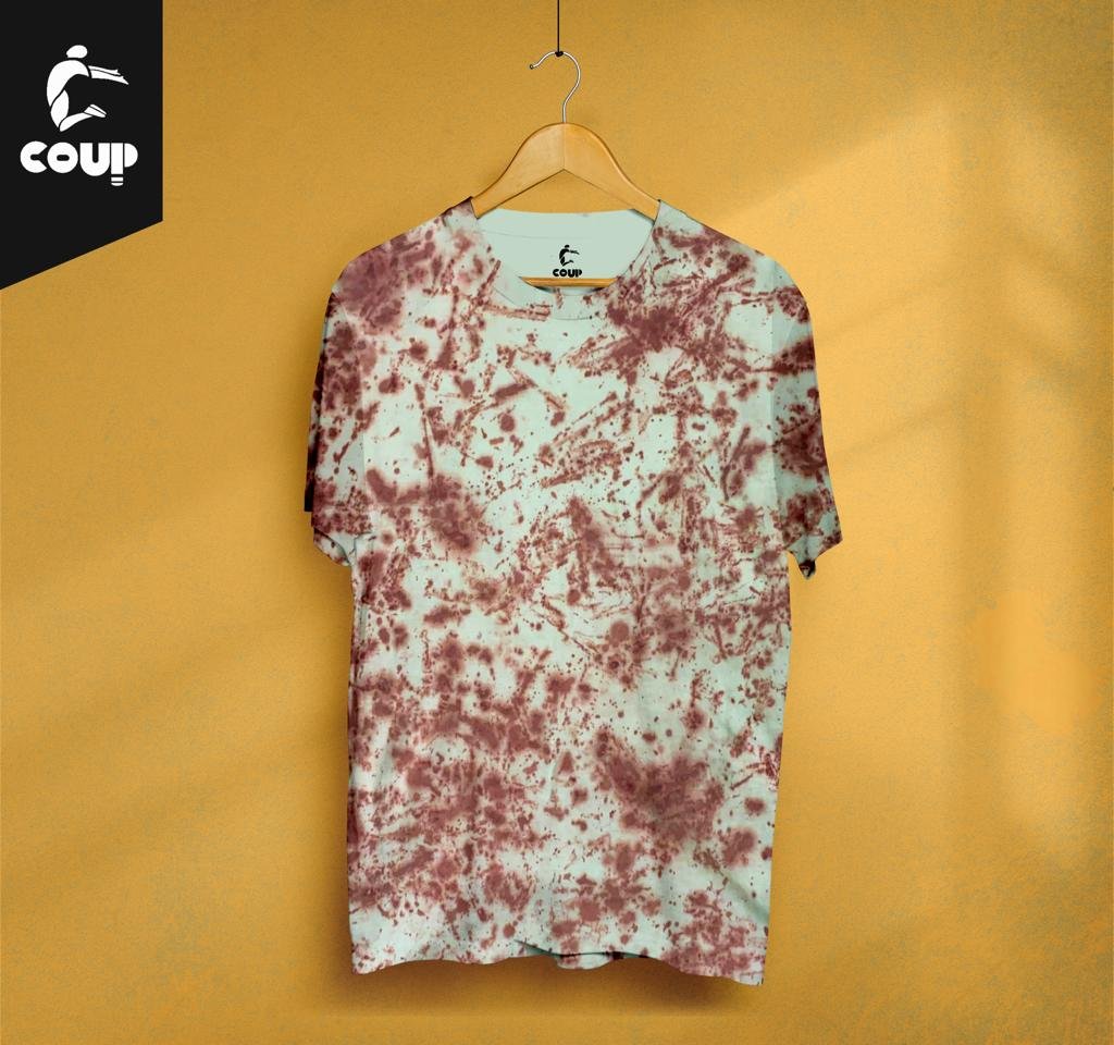 Manjista Dye Bloom pattern Pure Cotton Tshirt
