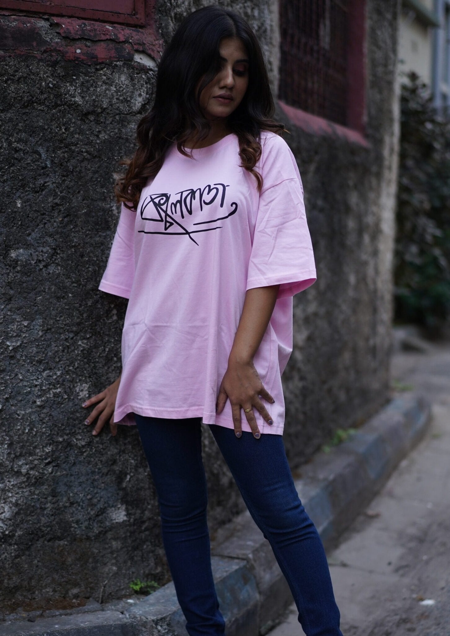 Kolkata Oversize pink