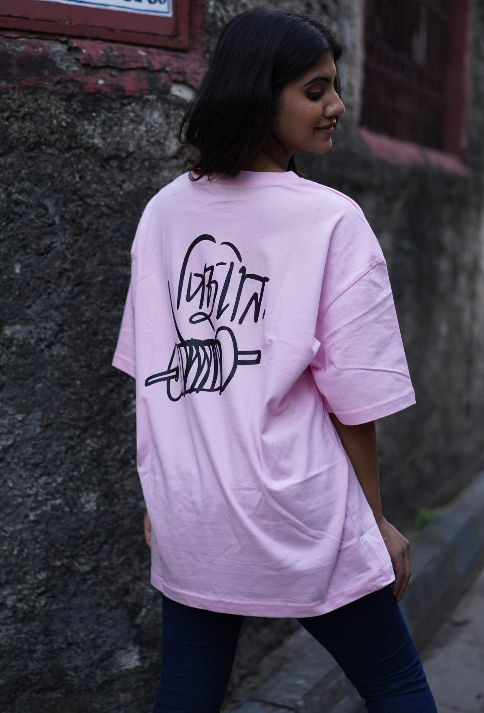 Kolkata Oversize pink