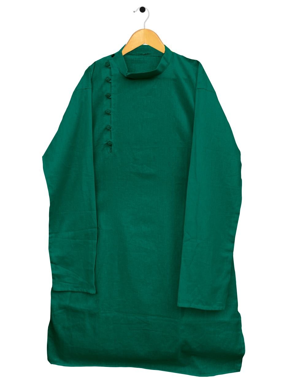 Plain Teal Green long kurta