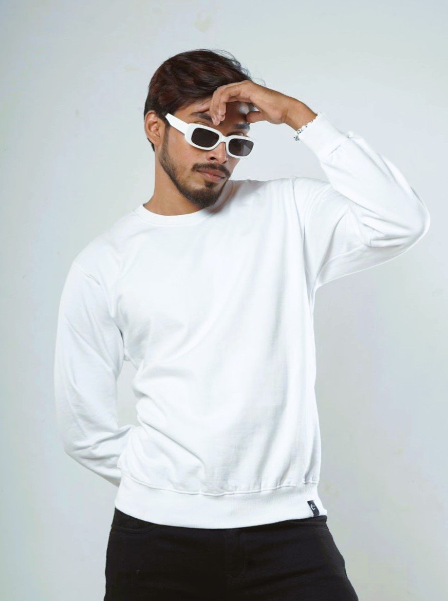 Sweat Shirt White