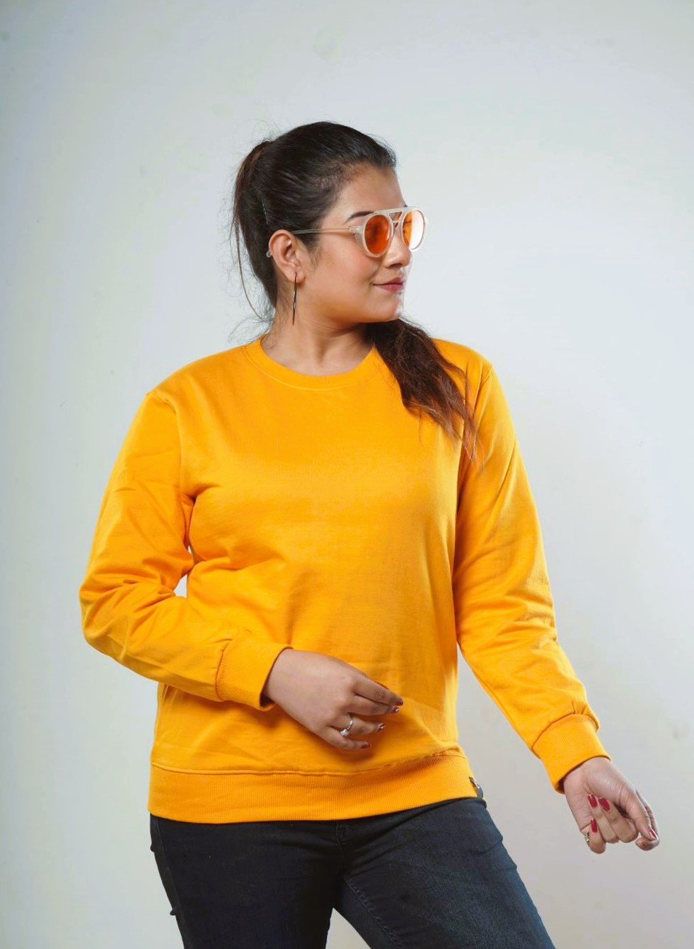 Sweat Shirt Yellow
