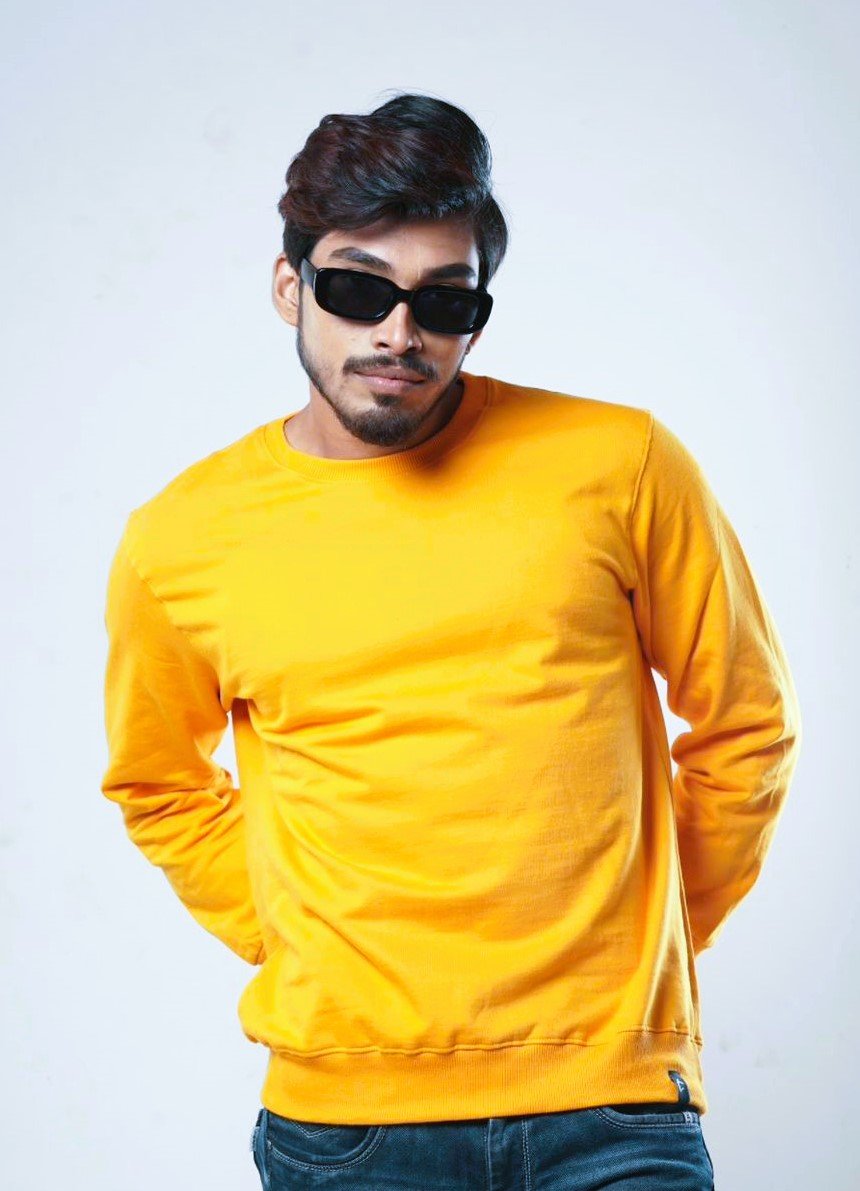 Sweat Shirt Yellow