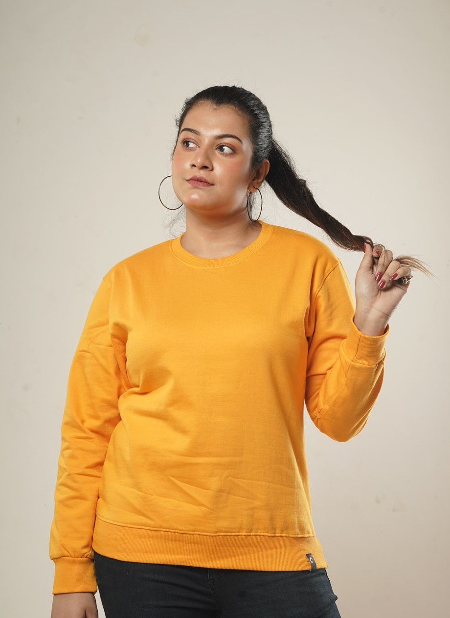 Sweat Shirt Yellow
