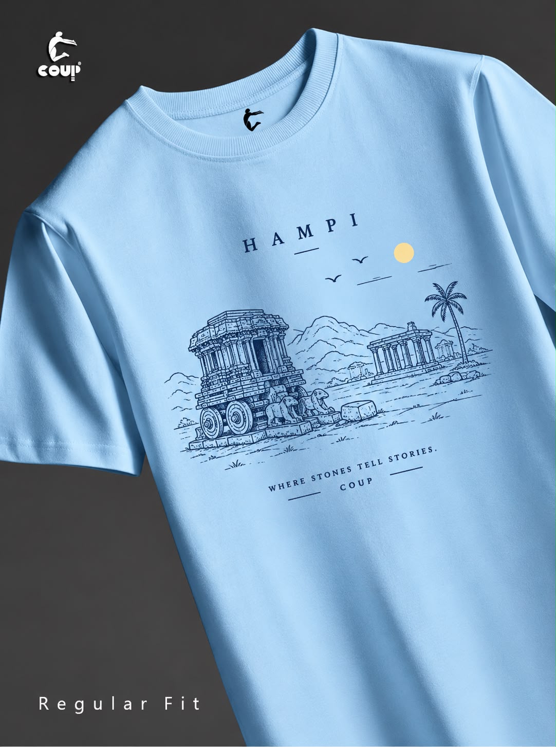 Hampi sky blue