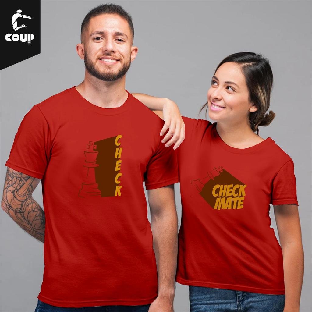 CheckMate Couple COUP Tshirt