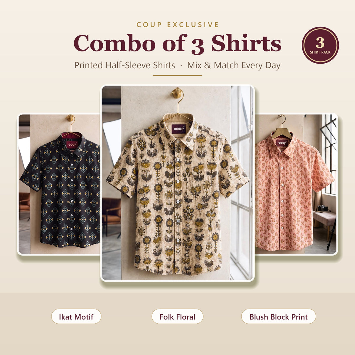 Shirt combo 1
