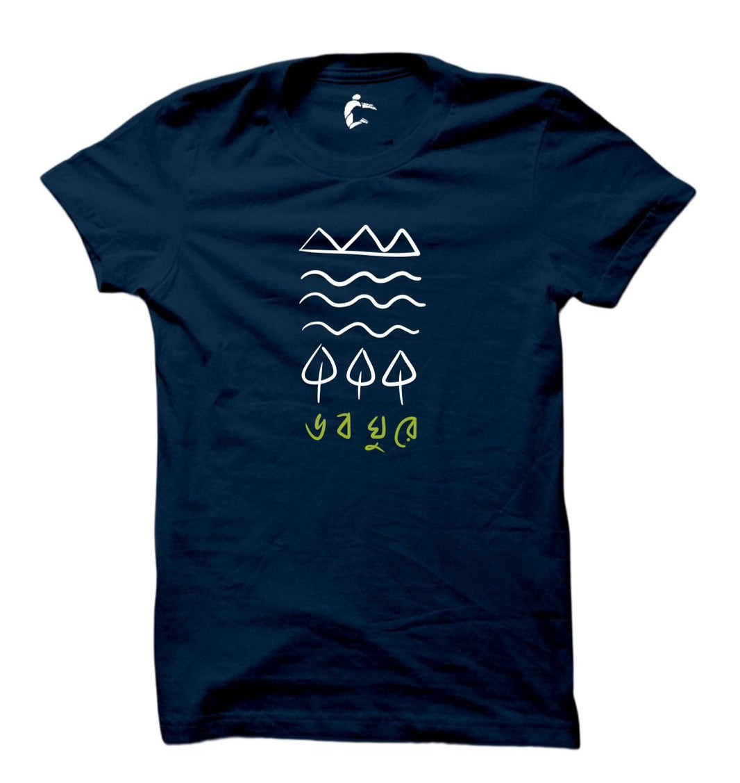 vaboghure navy blue coup benagli tshirt